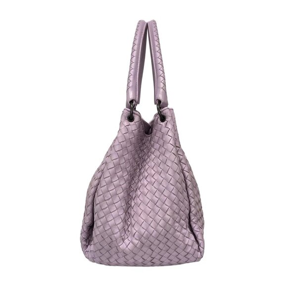 BOTTEGA VENETA Parachute Bag - Light Purple Leather B********* Tote Bag - Picture 2 of 16